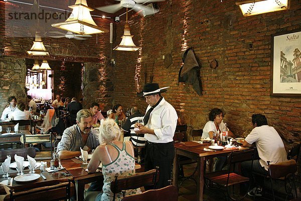 geben  Lebensmittel  Wahrzeichen  Restaurant  Geographie  typisch  Argentinien  Salta  Südamerika