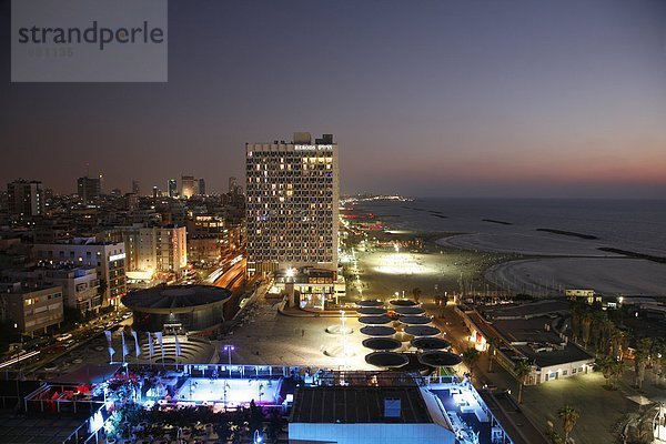 Skyline  Skylines  über  Ansicht  Naher Osten  Israel