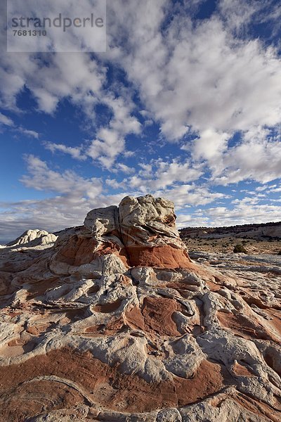 Vereinigte Staaten von Amerika  USA  Wolke  unterhalb  weiß  Anordnung  Nordamerika  rot  Arizona  Sandstein