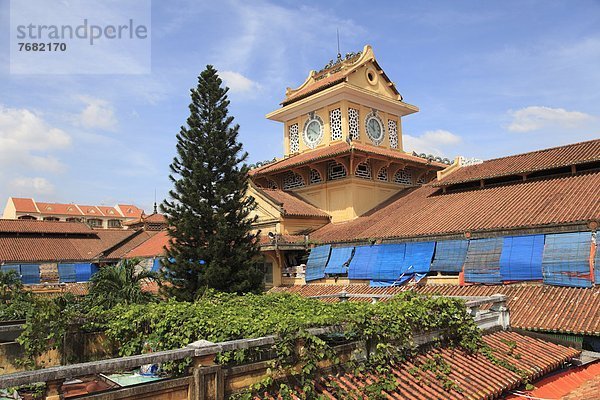 Turmuhr  Südostasien  Vietnam  Asien