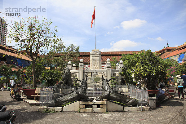 Südostasien  Vietnam  Asien  Innenhof  Hof