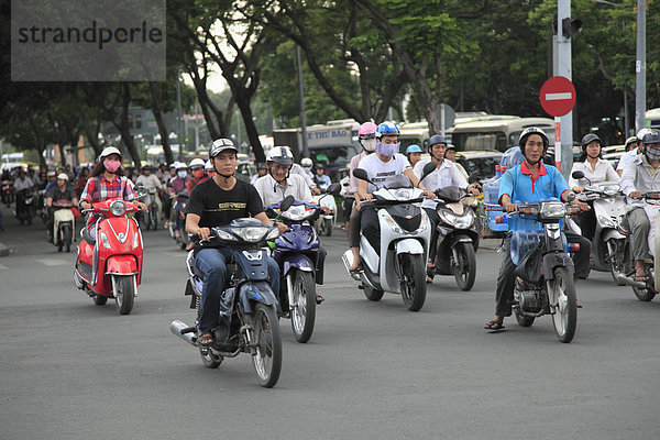 Motorrad  Südostasien  Vietnam  Asien  Straßenverkehr