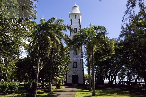 Ostküste  Leuchtturm  Insel  Pazifischer Ozean  Pazifik  Stiller Ozean  Großer Ozean  Pazifikinsel  Französisch-Polynesien  Gesellschaftsinseln  Tahiti