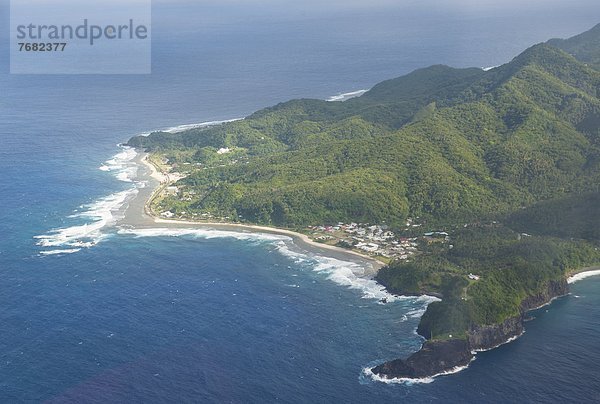 Insel  amerikanisch  Pazifischer Ozean  Pazifik  Stiller Ozean  Großer Ozean  Samoainseln  Fernsehantenne