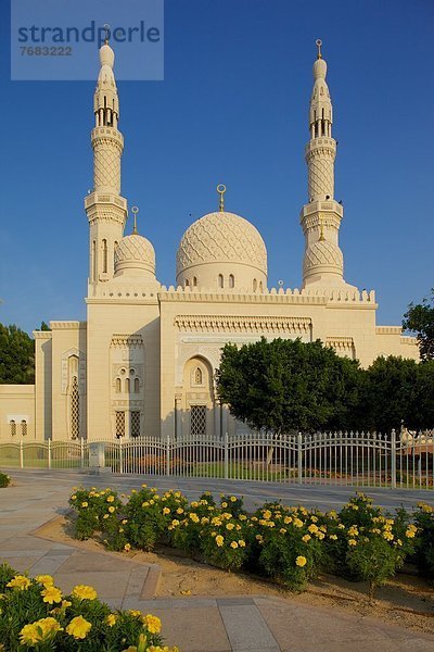 Jumeirah Moschee  Dubai  Vereinigte Arabische Emirate  Naher Osten