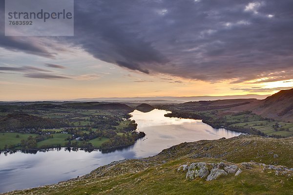 Europa  Großbritannien  See  Cumbria  Ortsteil  England