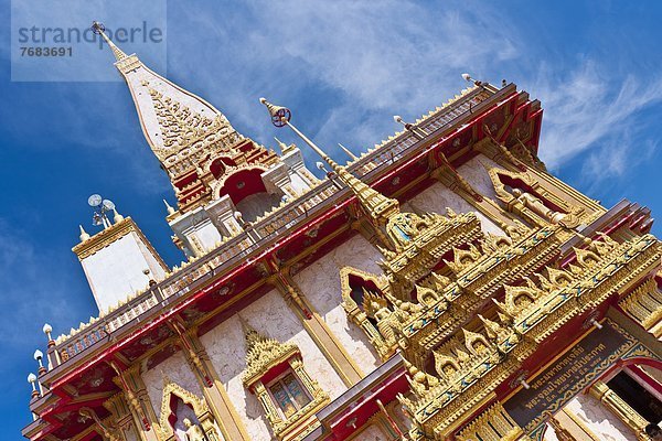 Buddhistischer Tempel  Südostasien  Asien  Phuket  Thailand