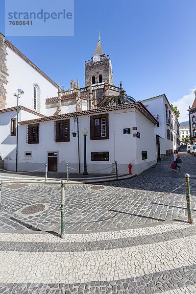 Kathedrale Sé Rua da Se  in der Altstadt von Funchal