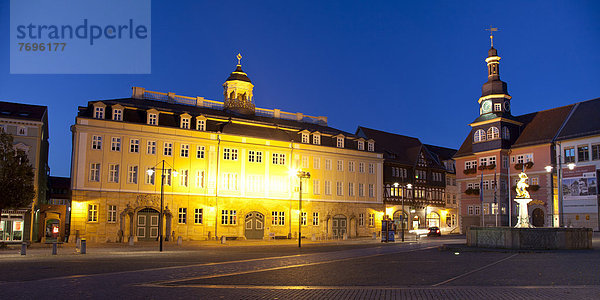 Stadtschloss und Rathaus am Markt