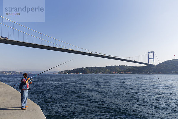 Fatih-Sultan-Mehmet-Brücke oder zweite Bosporus-Brücke