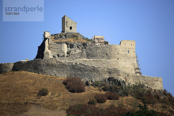Repser Burg  Ruine der Bauernburg  Rupea  Reps  Siebenbürgen  Rumänien