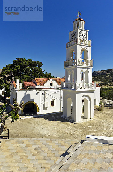 Die kleine Kirche Moni Tsambika auf Rhodos  Griechenland  Europa