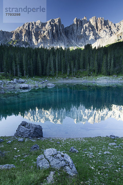 Karersee mit Latemar