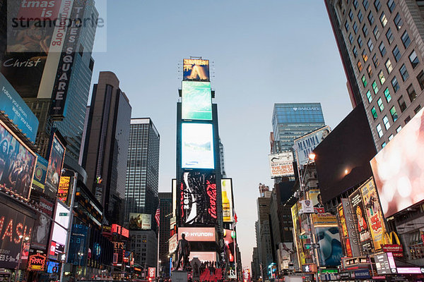 Leuchttafeln am Times Square