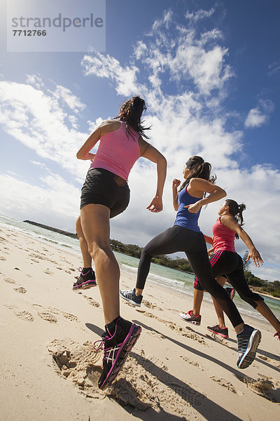 Four Women Running  Gold Coast Queensland Australia