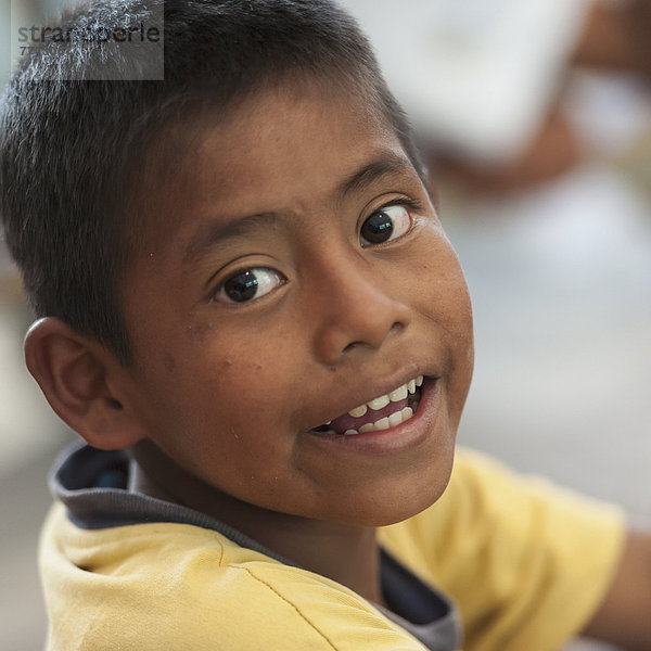 Portrait Of A Young Boy  San Jose Pinula Guatemala