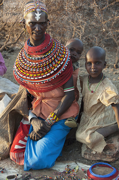 Frau  2  Kenia  Volksstamm  Stamm