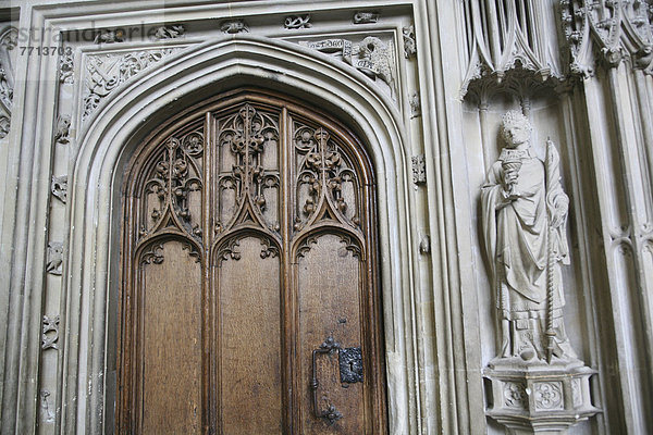 Kathedrale  Statue  winchester