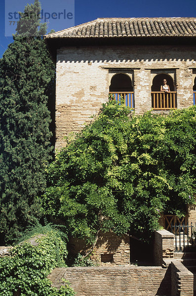Palast Schloß Schlösser innerhalb Alhambra