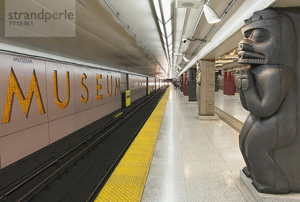 Museum Subway Station  Toronto Ontario Canada
