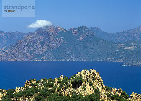 The Calanche  Cliffs Near Porto