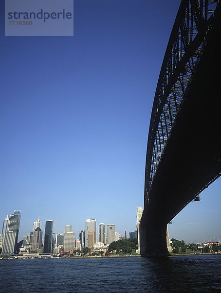 Hafen  Großstadt  Brücke  Ansicht  Sydney