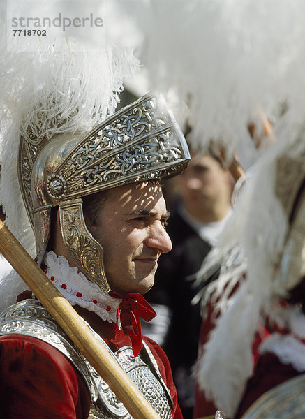 Mann Soldat Kostüm - Faschingskostüm Andalusien Verkleidung Parade römisch Sevilla Spanien