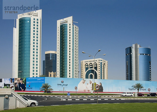 Gebäude  Hochhaus  Doha  modern