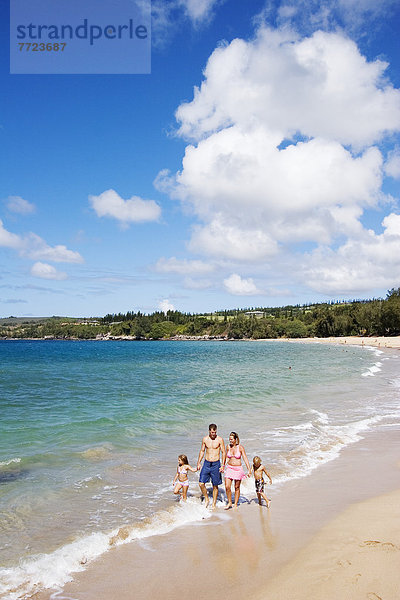 Urlaub  gehen  Strand  kapalua bay  Hawaii  Maui