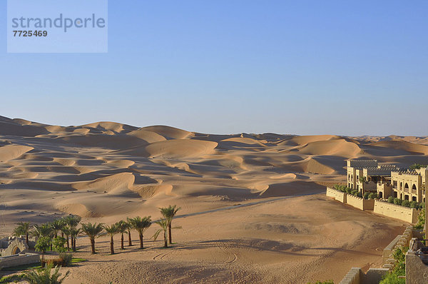 Abu Dhabi  Hauptstadt  Wüste  Düne  Qasr