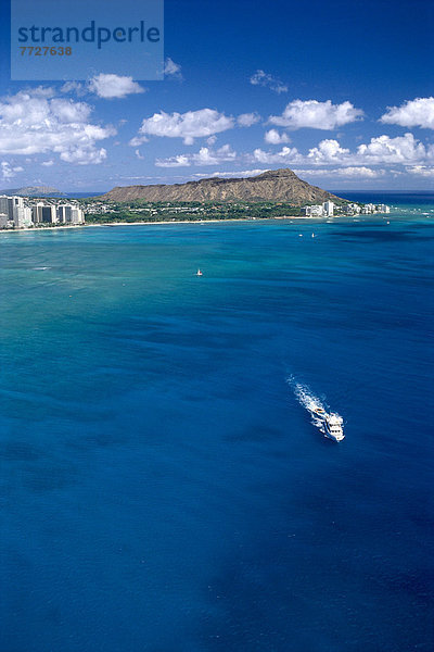 Ozean  Tagesausflug  Boot  Reinheit  türkis  Hawaii  Oahu