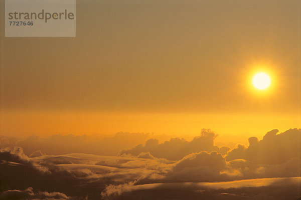 glühend Glut Himmel Ball Spielzeug orangefarben orange Sonne