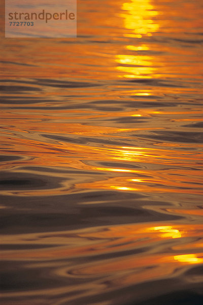 Bodenhöhe  Sonnenuntergang  Ozean  Spiegelung  Gold  glatt  Reflections