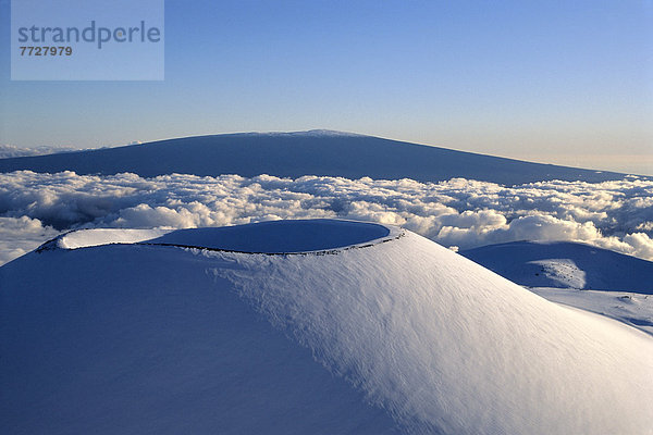 Hawaii  Big Island  Himmel  Hintergrund  blau  Helligkeit  Hawaii  blass