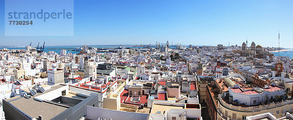 Stadtansicht  Stadtansichten  Ansicht  Andalusien  Cadiz  Spanien  Tavira