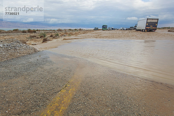 Washed Out Road  Jordan Valley Israel