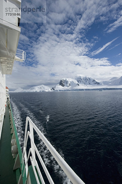 Küste  Schnee  Schiff  Ansicht  Terrasse  Antarktis