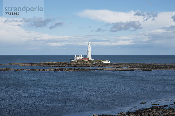 St Mary's Lighthouse  Whitley Bay North Tyneside England