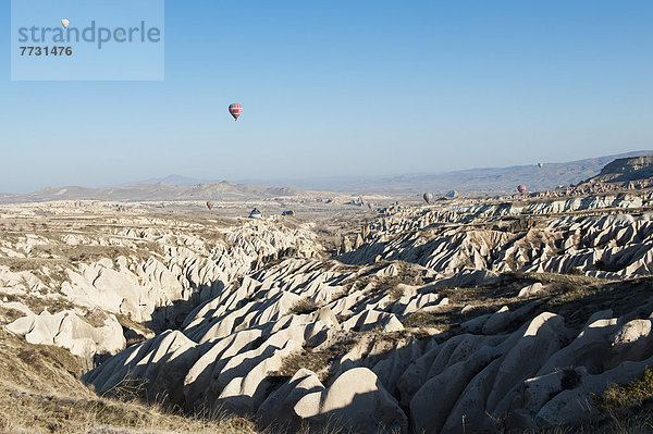 Felsen  Wärme  Himmel  Landschaft  über  Luftballon  Ballon  füllen  füllt  füllend  blau