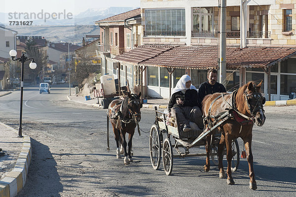 binden Transport Zeichnung reiten - Pferd mitfahren Mann und Frau