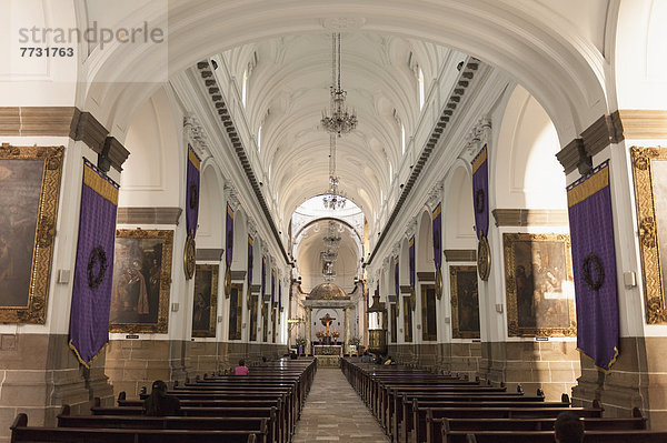 Großstadt Kathedrale Guatemala Innenansicht