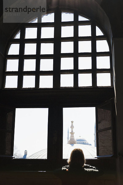 Museum  blau  Ansicht  Moschee