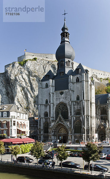 Cathedral And Citadel  Dinant Namur Belgium