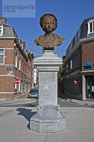Sculpture Of Artist Joachim Patinir  Dinant Namur Belgium