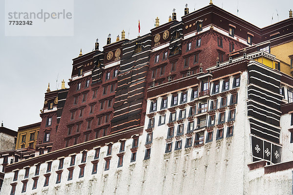 Detail  Details  Ausschnitt  Ausschnitte  China  Lhasa  Potala Palast