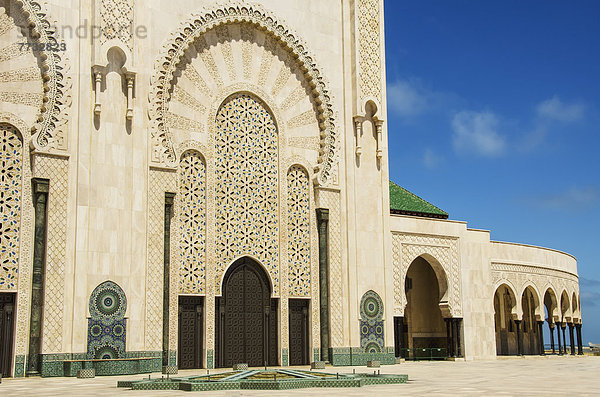 Casablanca  Hassan-II.-Moschee  Marokko