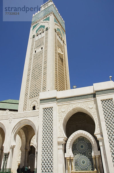 Casablanca  Hassan-II.-Moschee  Marokko