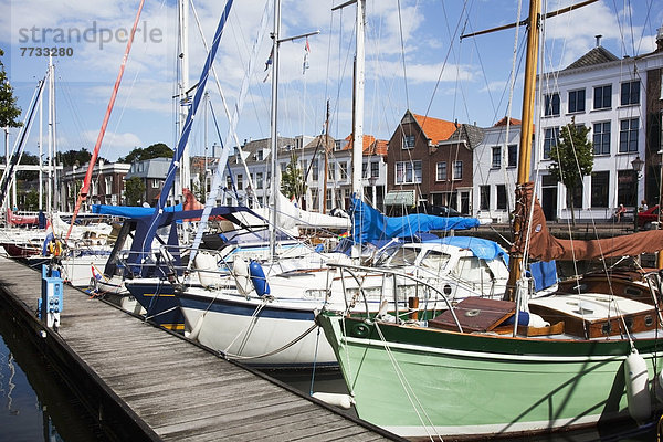 Hafen Boot Dock gehen vorwärts Niederlande