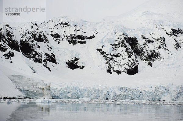 Wasser  Berg  Spiegelung  Gletscher  Antarktis