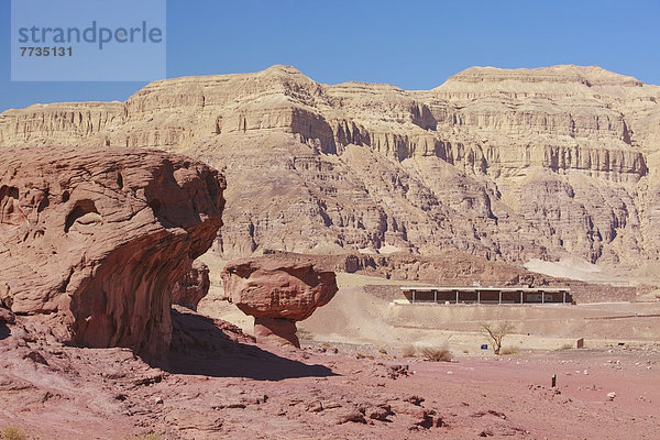 Sandstone Formations  Timna Park Arabah Israel